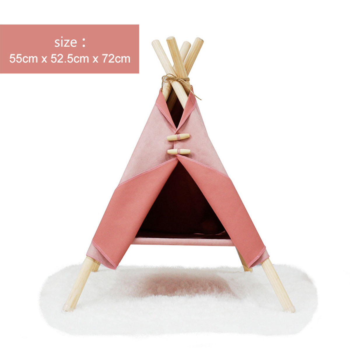 Cat Tent Bed Frame, Dog Bed, Pet Bed, Cat Bed - Image 4