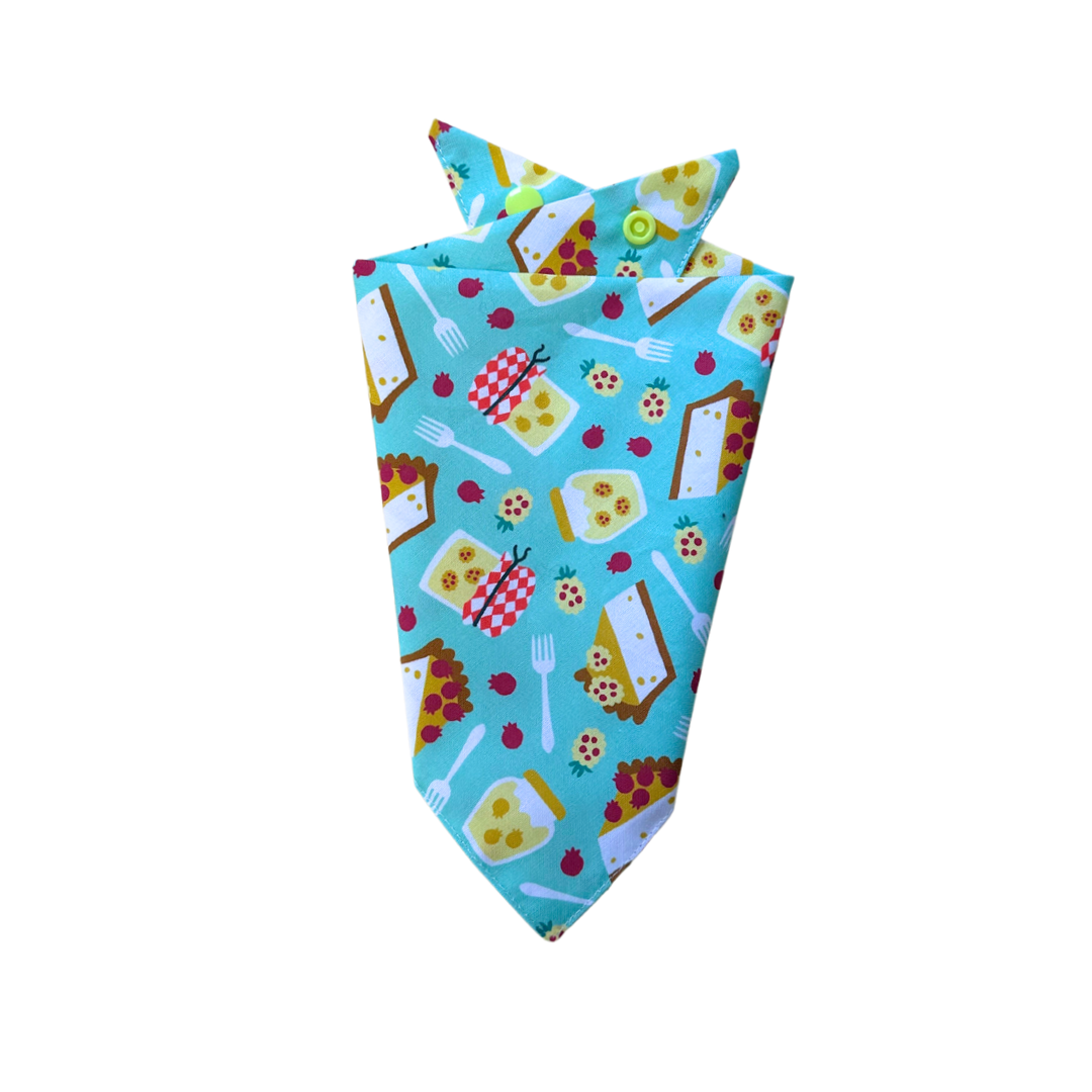 Picnic Pattern Cotton Dog Bandana