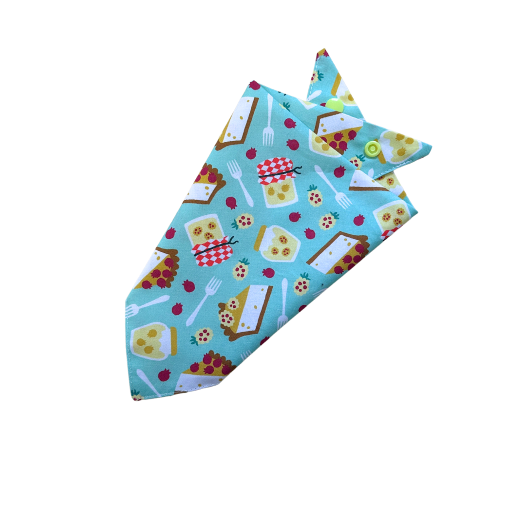 Picnic Pattern Cotton Dog Bandana