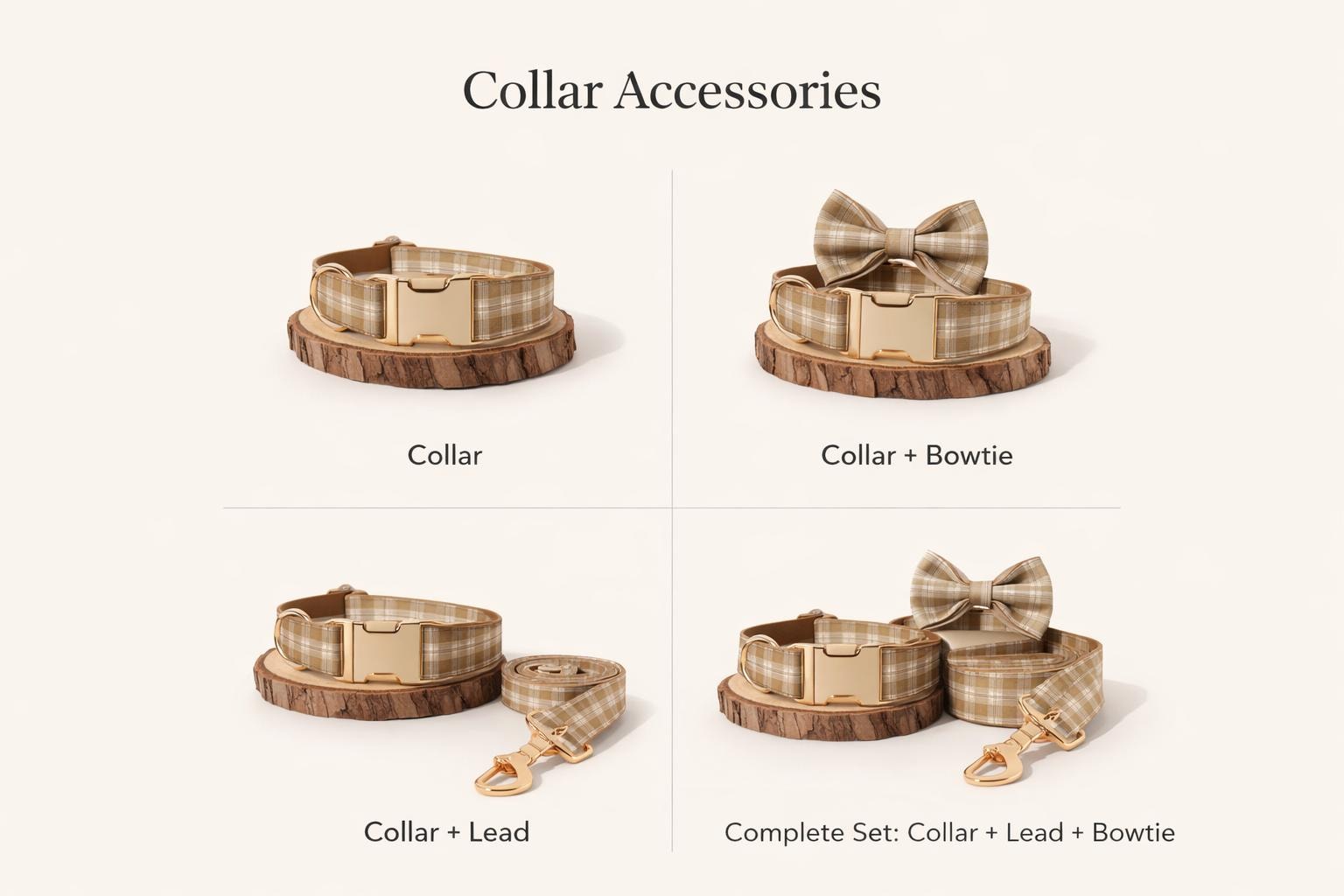 British Tartan Adjustable Dog Collar, Sizes XS-XL - Image 3