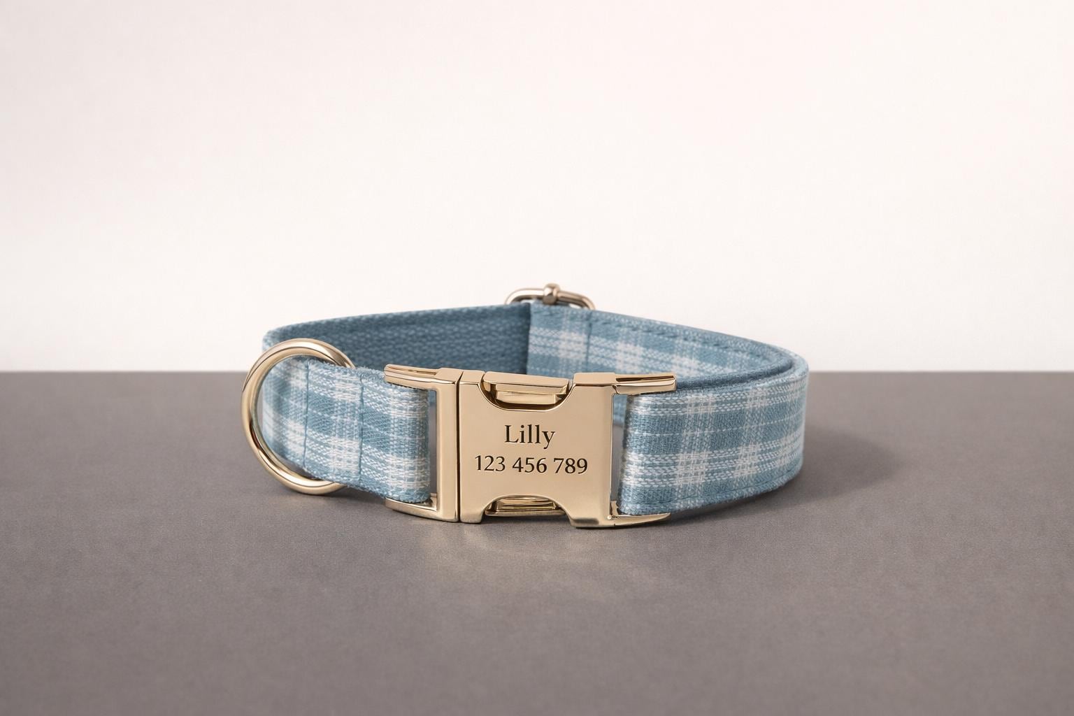 British Tartan Adjustable Dog Collar, Sizes XS-XL - Image 11