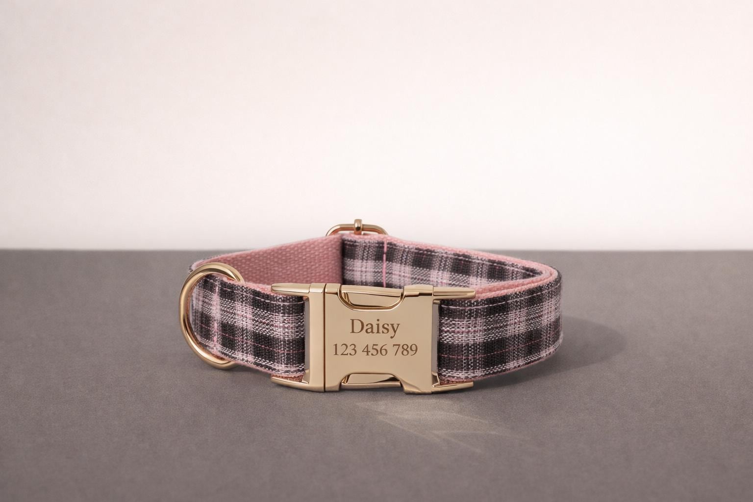 British Tartan Adjustable Dog Collar, Sizes XS-XL - Image 9