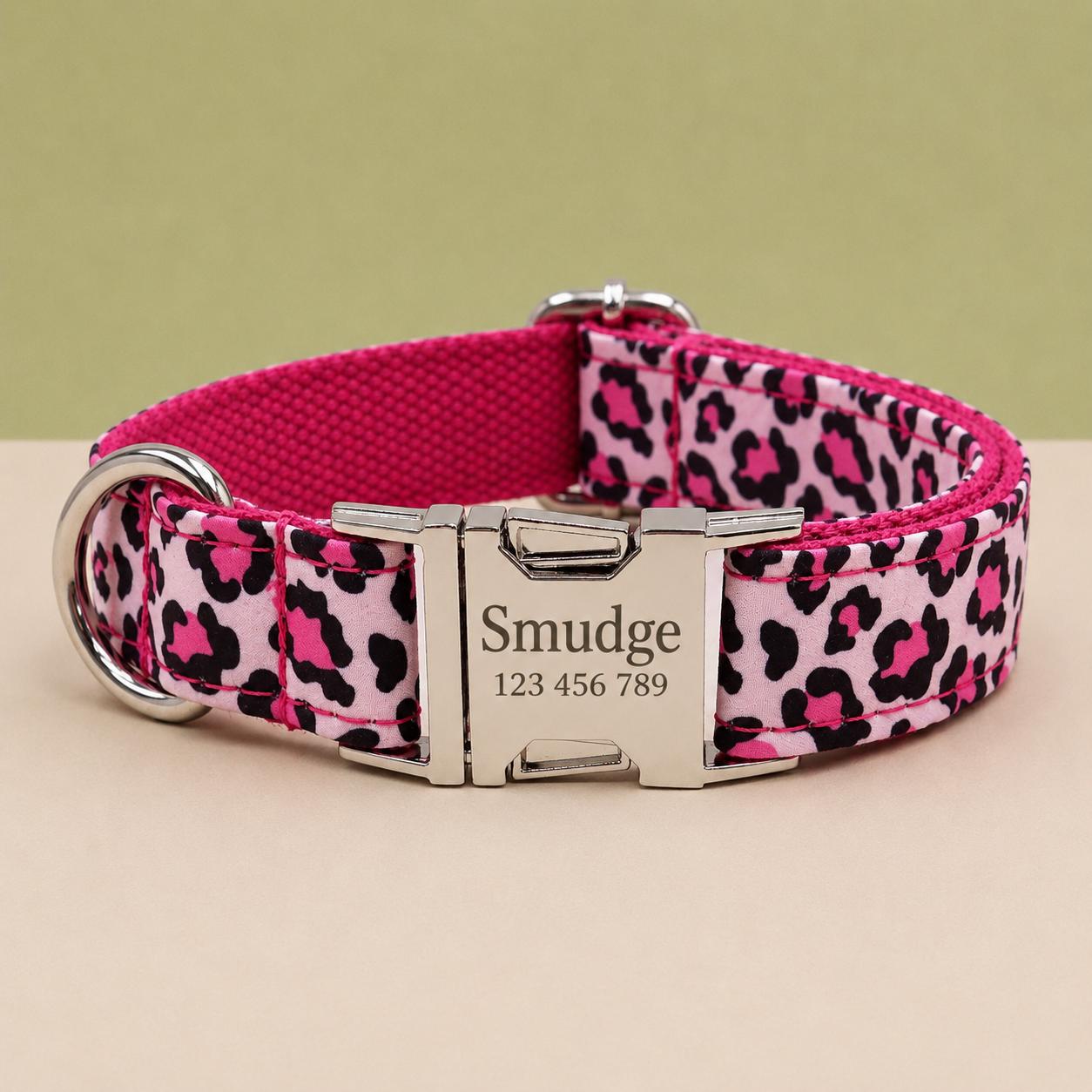 Floral Print Adjustable Dog Collar in Multiple Patterns, Sizes XS-XL - Image 16