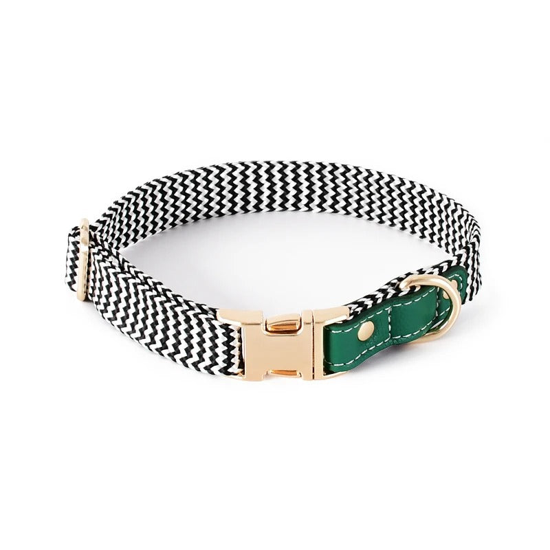 Heritage Aztec Pattern Nylon Dog Collar