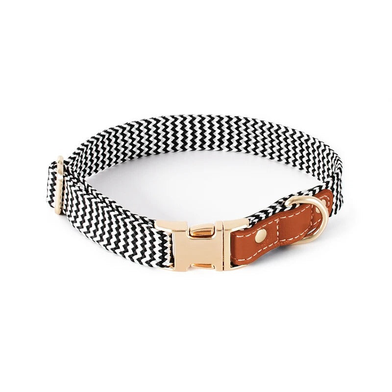 Heritage Aztec Pattern Nylon Dog Collar
