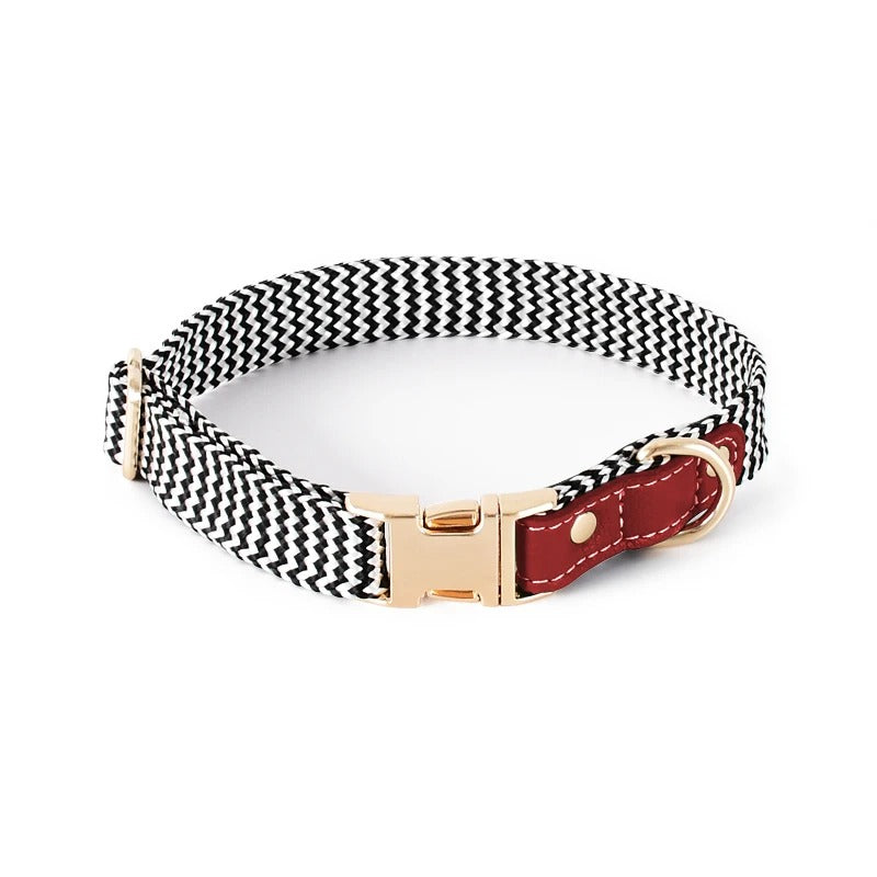 Heritage Aztec Pattern Nylon Dog Collar