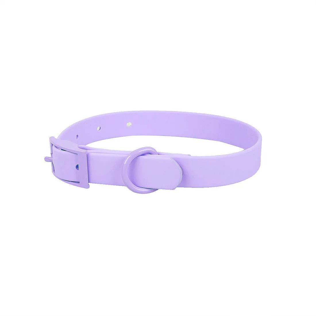 Pastel Shade PVC Dog Collar